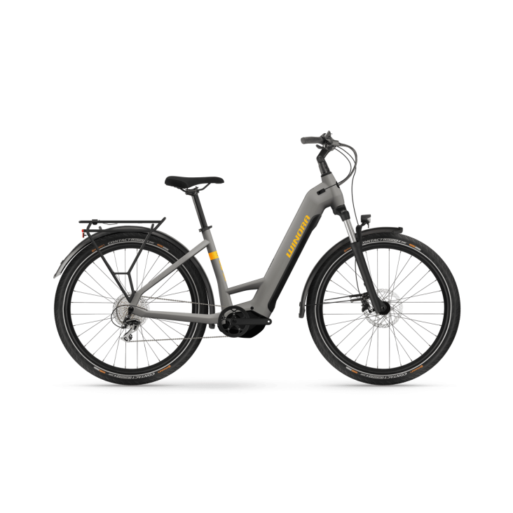 Vélo Trekking électrique WINORA Yucatan X8 Gris